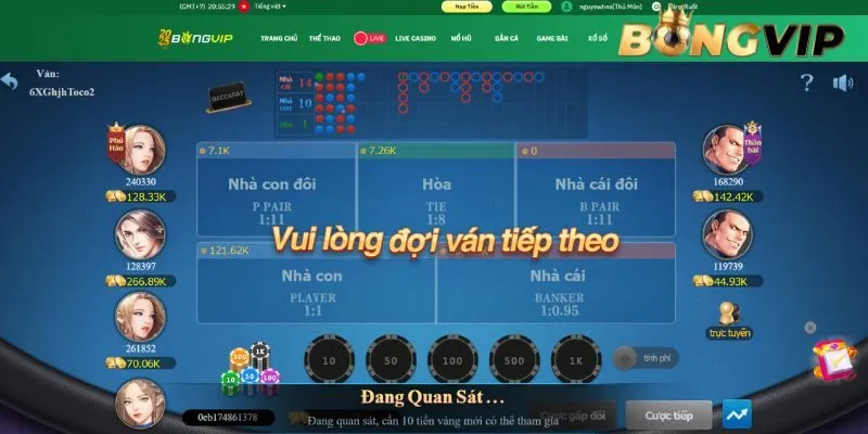 Giới thiệu về trò chơi baccarat