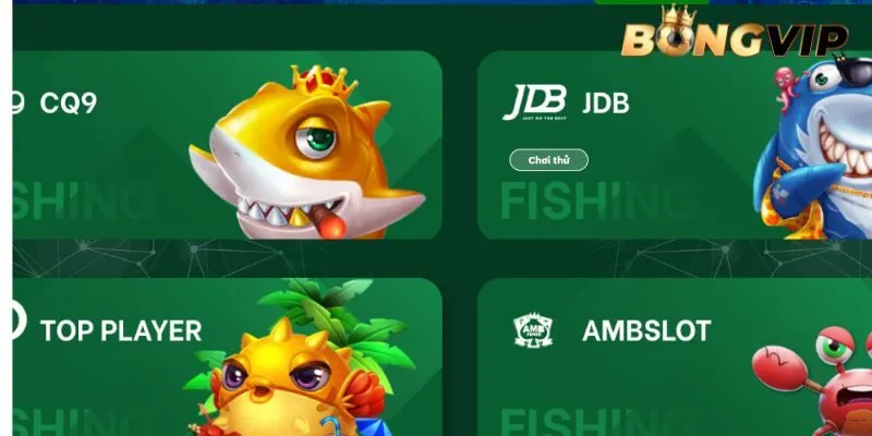 Tại sao nên chọn bắn cá JDB tại BONGVIP?