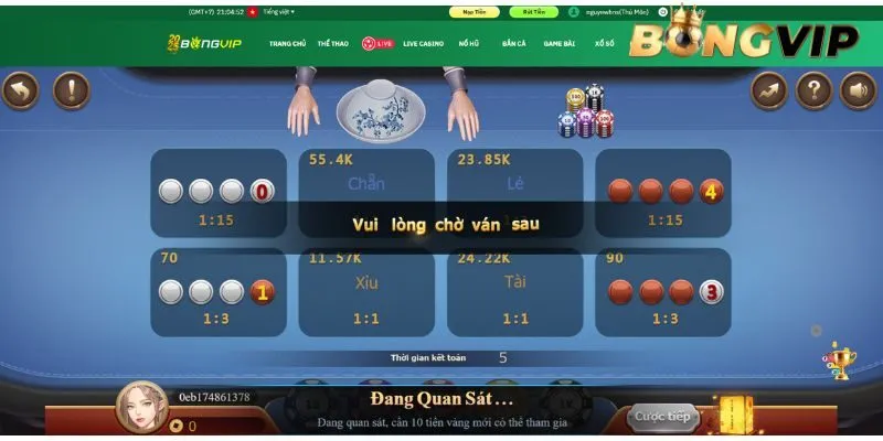 Xóc đĩa BONGVIP là gì?